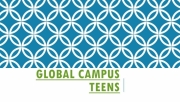 Global Campus Teens / Debate
