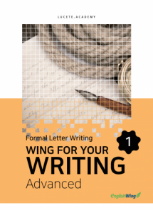 Wing for your Writing Advanced Formal Letter Writing 1